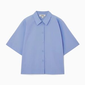 COS Boxy Short Sleeved Poplin Shirt